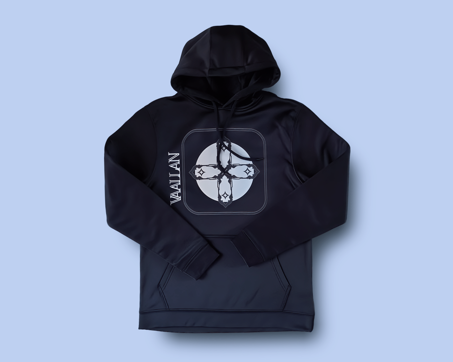 VAALLAN Hoody in Lock Monogram Print